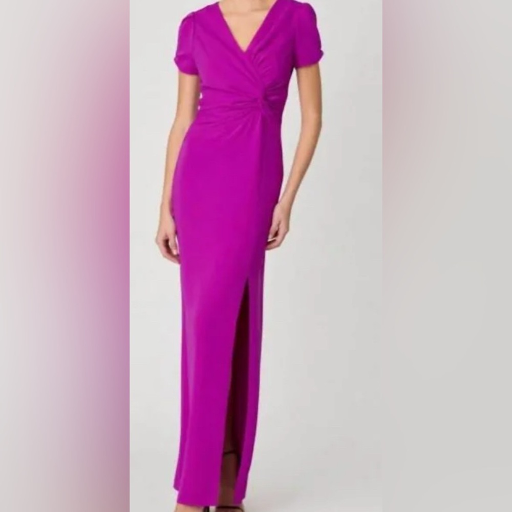 SHOSHANNA- Arley Dress , Fuschia Elegant Purple Maxi Dress NWT